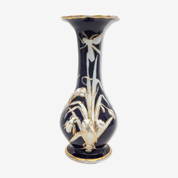 Vase libellule art nouveau