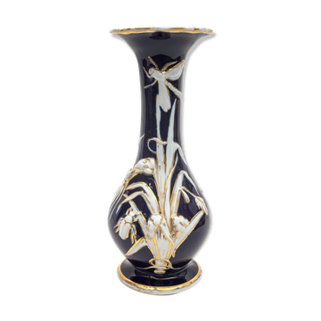 Vase libellule art nouveau