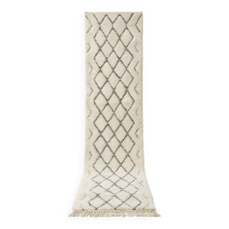 Tapis couloir berbère en laine