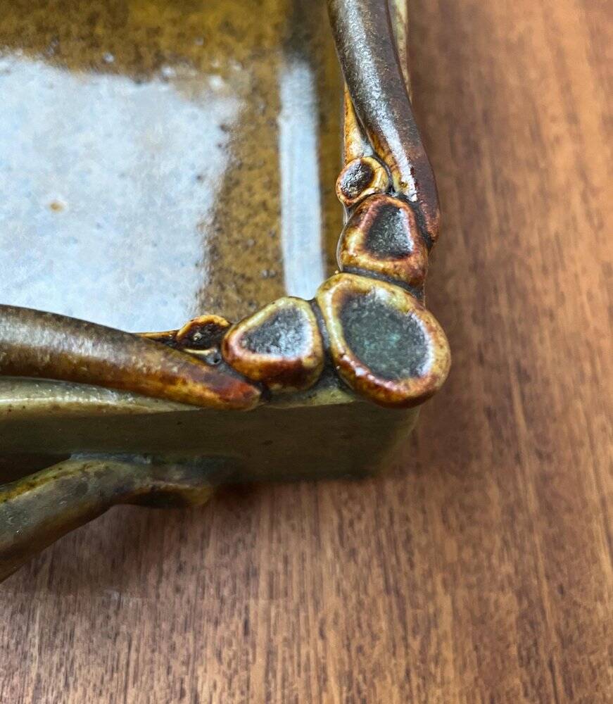 Mid-century German studio pottery bowl by Erika Pierny, 1960s.