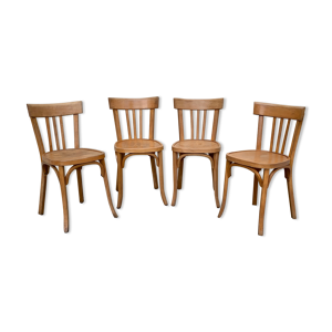 Suite de 4 chaises bistrot