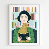 The bookcase