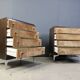 Pair of vintage italian chest of drawers, 1970s