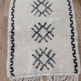 Handcrafted Moroccan Berber Rug 95 X 78 CM