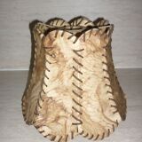 Goat skin lampshade
