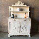 Old patinated dresser buffet