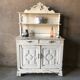Old patinated dresser buffet