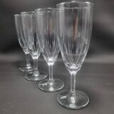 Set of 4 champagne flutes