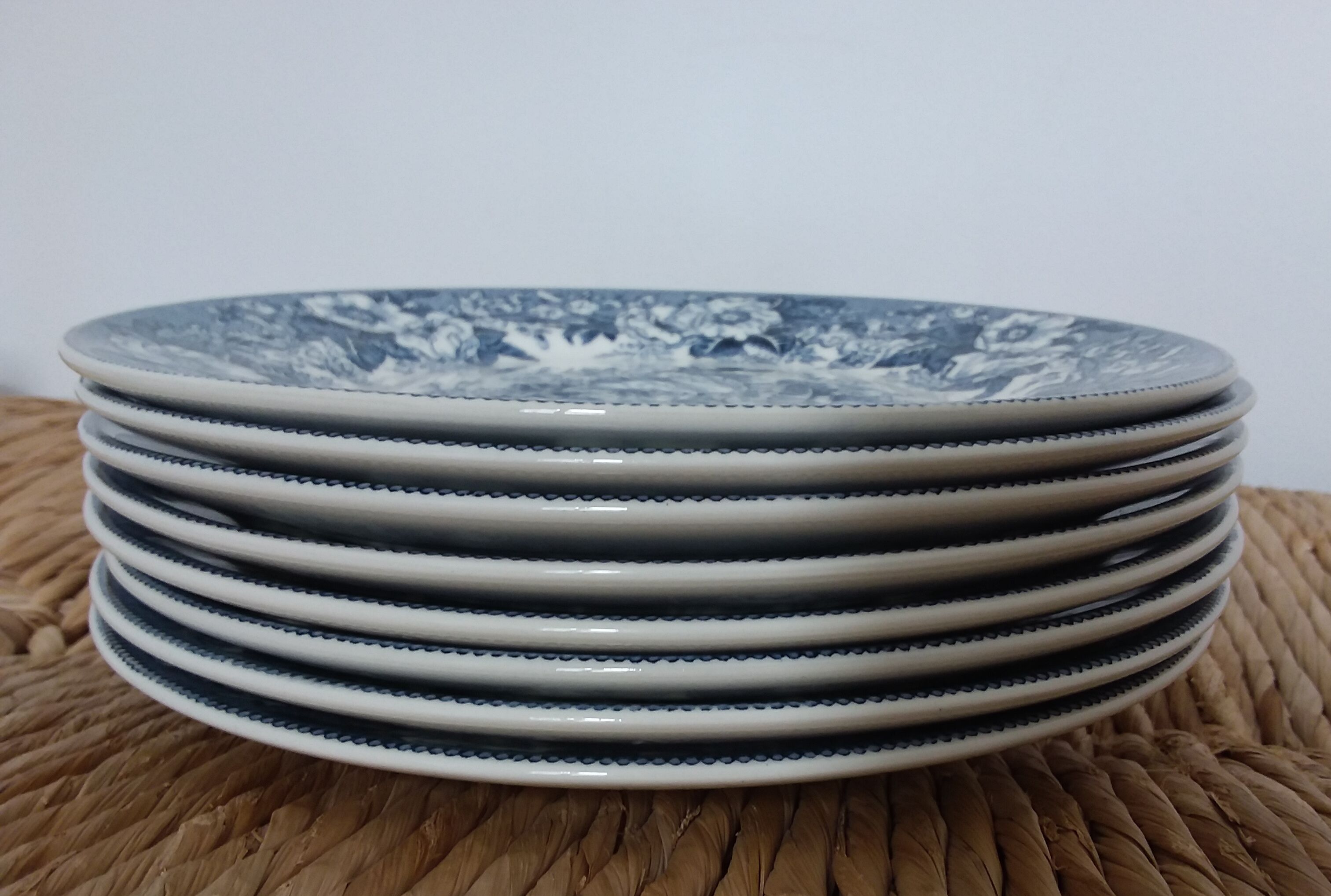 Set of 8 dessert plates Royal Sphinx Maastricht