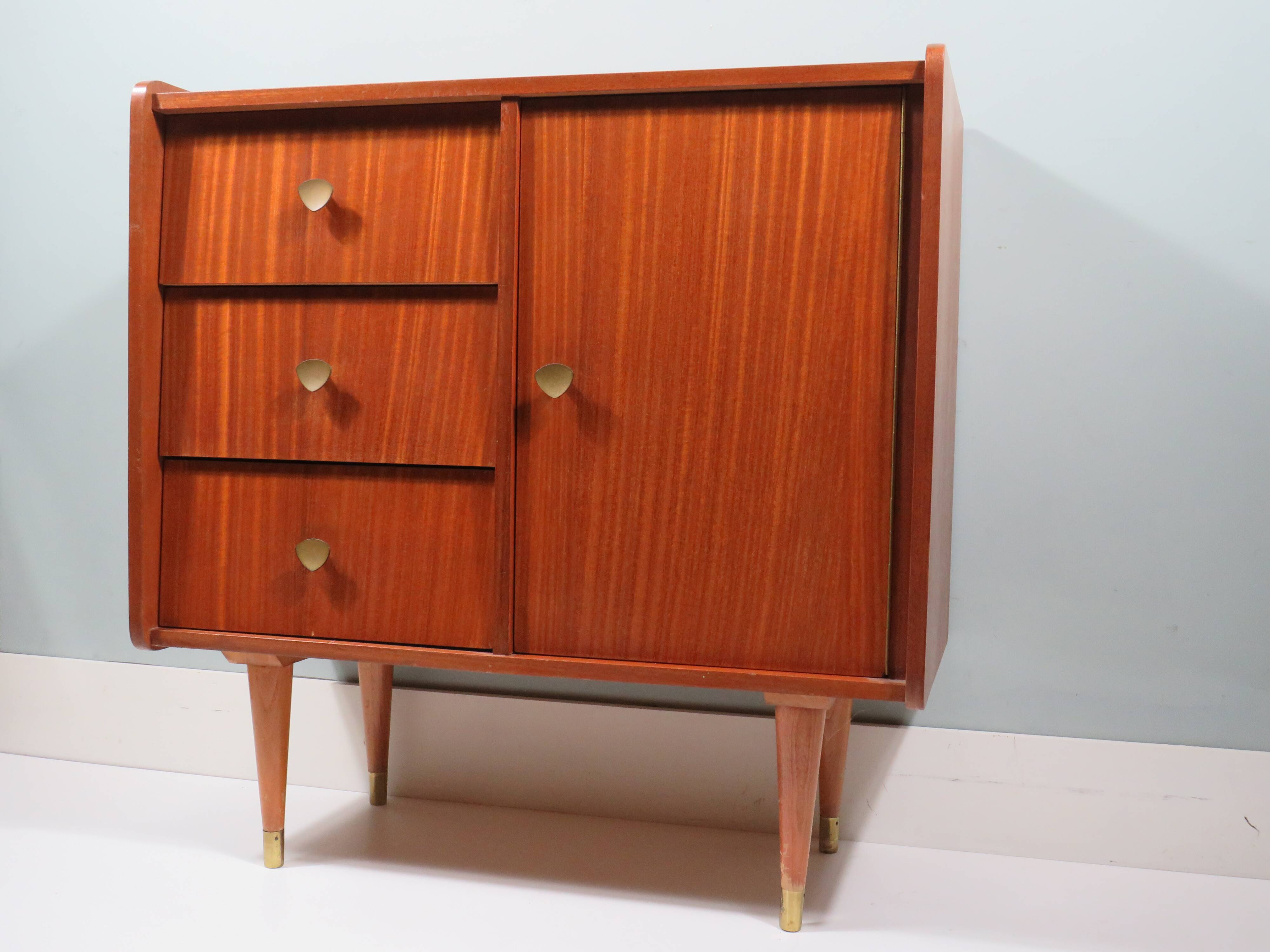 Wooden sideboard, 1960s