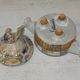 Ceramic pot with lid Joel Baudoin 50s Vallauris .