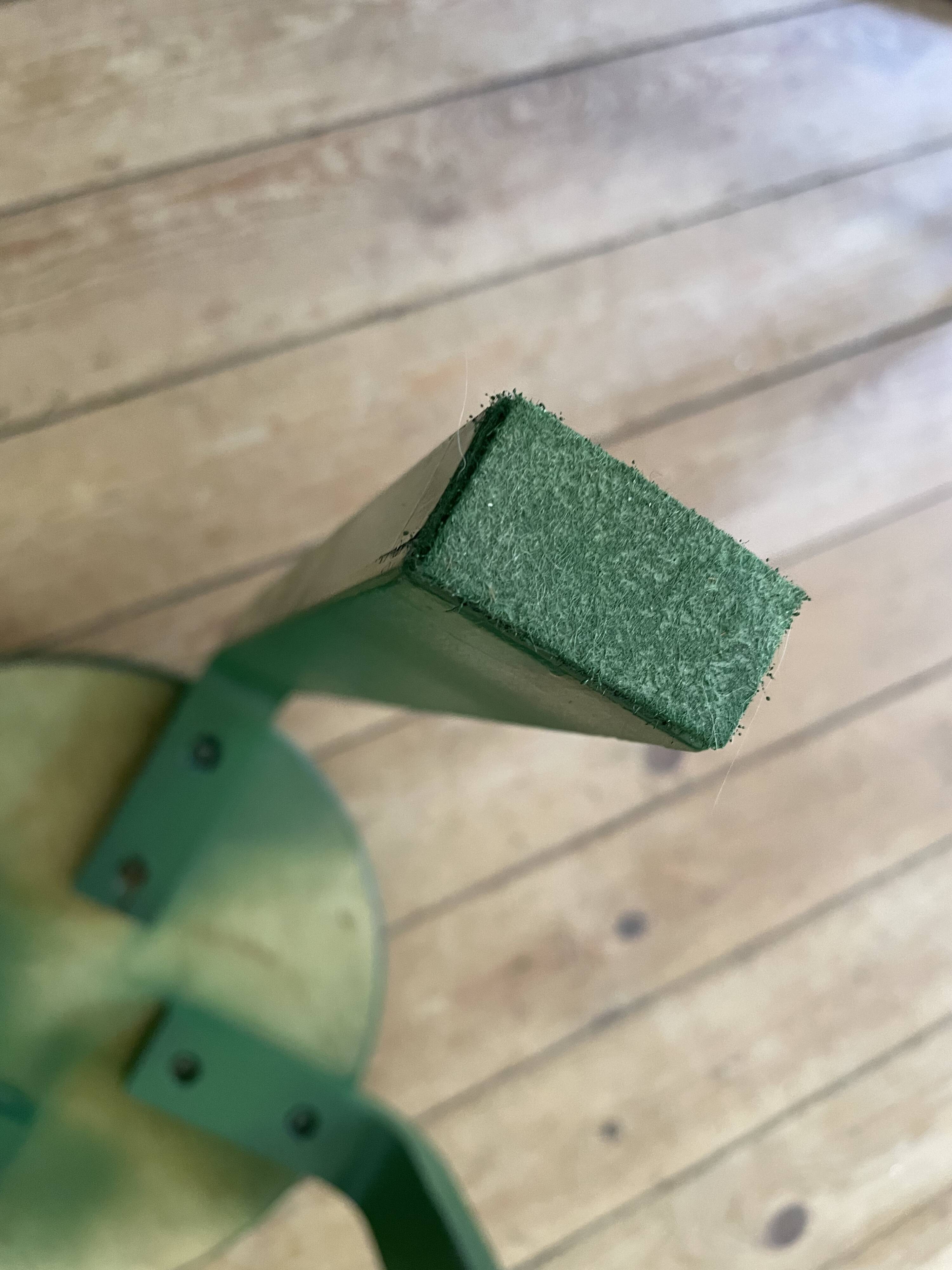 Tabouret Style Alvar Aalto vert