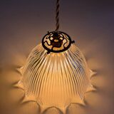Suspension or hanging lamp holophane wire rope
