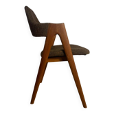 Chaise "Compass" en teck par Kai Kristiansen – design scandinave du milieu du siècle