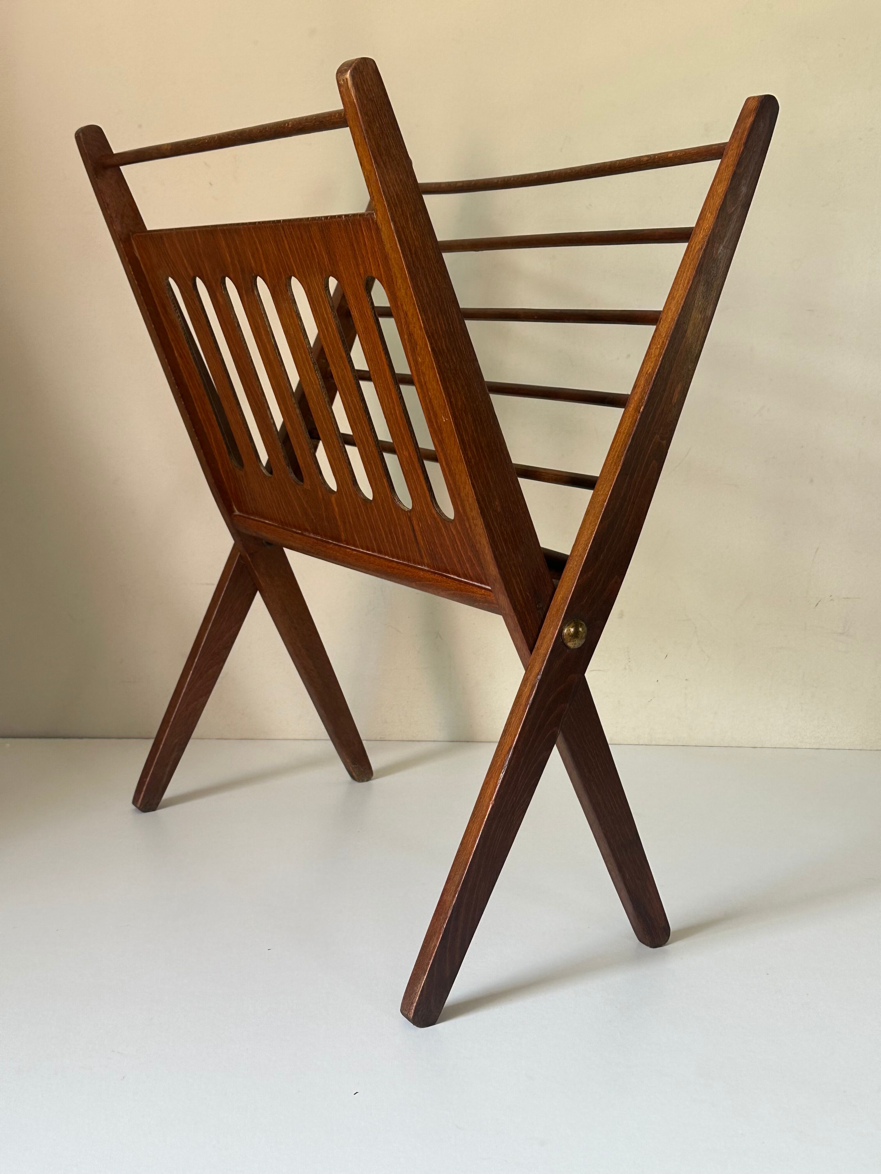 Magazine holder cees braakman vintage design 60s