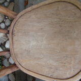 Lot of three old bistro chairs