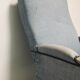 Fauteuil voltaire bleu clair