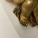 Pair of golden Puttis wall lights