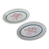 Set of two small serving dishes