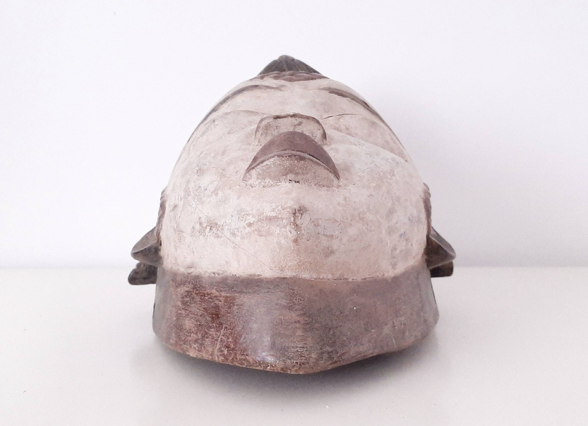 Masque Punu mukuyi en bois massif H:29cm Masque africain du Gabon