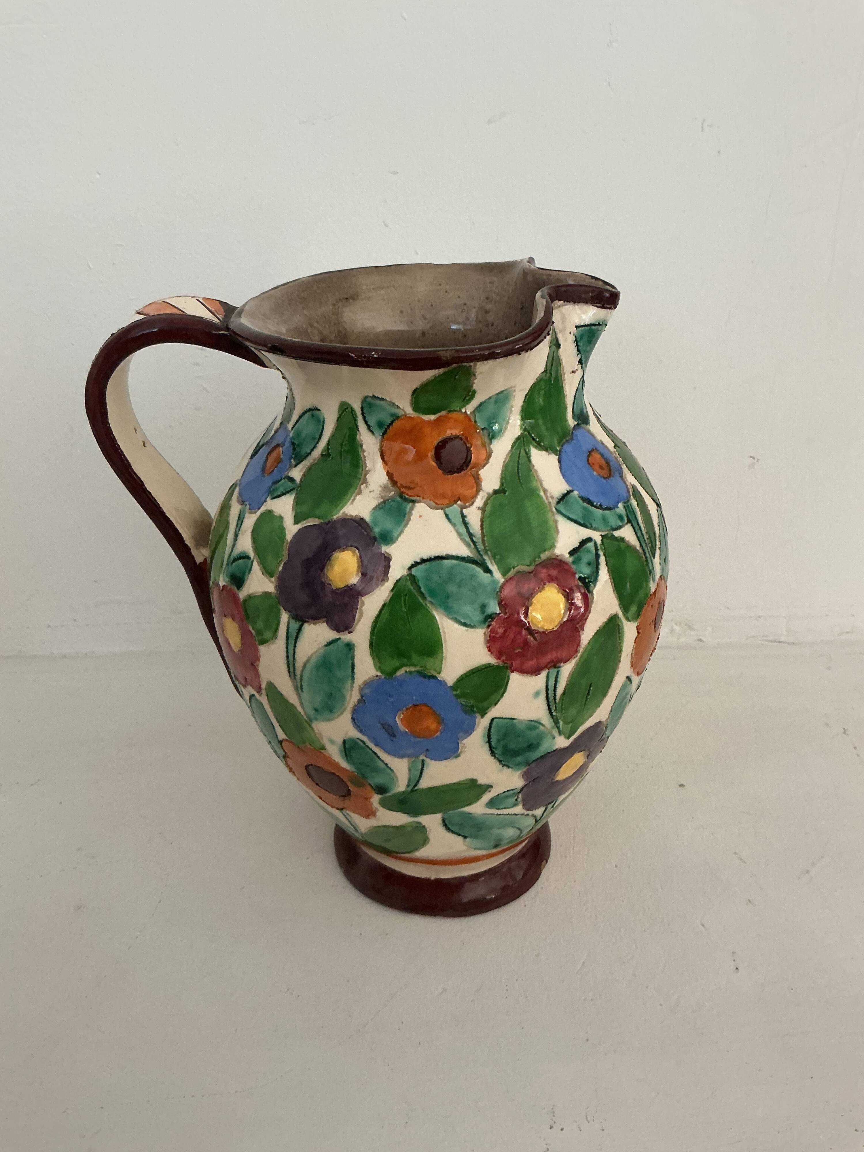Balustrade vase - Floral decor - Cerart Monaco