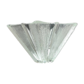 Large vintage salad bowl XXL Walther Glas