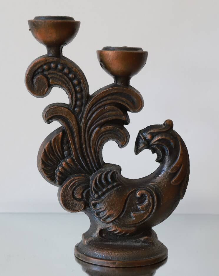 metal candle holder