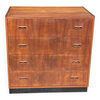 Commode scandinave vintage en teck