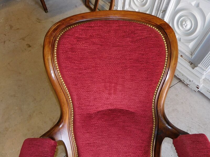 Armchair voltaire relax in cremaillere
