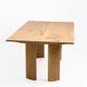 Solid wood dining table unique pieces in oak