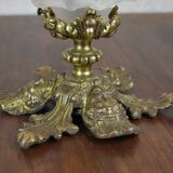 Suspension in bronze and glass paste.