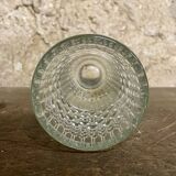 Vintage molded glass vase – Sklo Union (Czechoslovakia), 1960s/