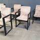 Set of 6 vintage dining chairs attributed to Tobia Scarpa, 1970s