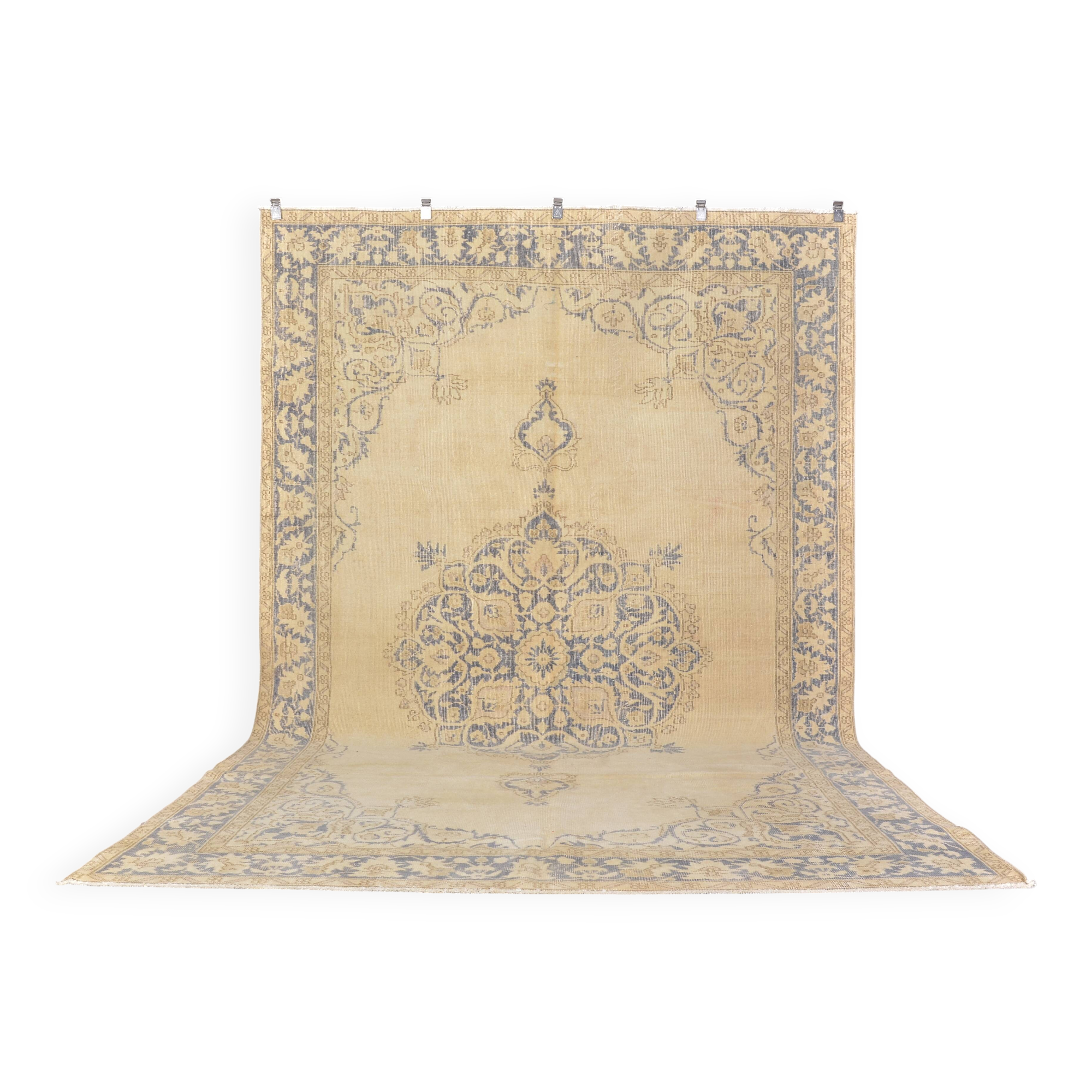 Oushak Vintage Handknotted Rug sku2165