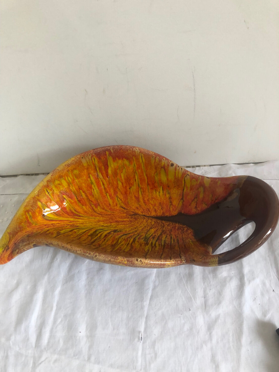 Large ceramic bowl from Vallauris