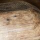 Carved wooden monoxyle cup, folk art, 19th century.