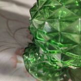 Vase with green spikes from Italy, vintage 60s