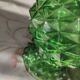 Vase with green spikes from Italy, vintage 60s