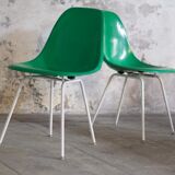 DSX-H green base chair by Charles and Ray Eames Herman Miller, 1960'