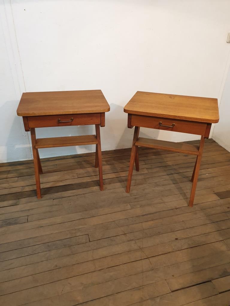 Scandinavian bedside tables