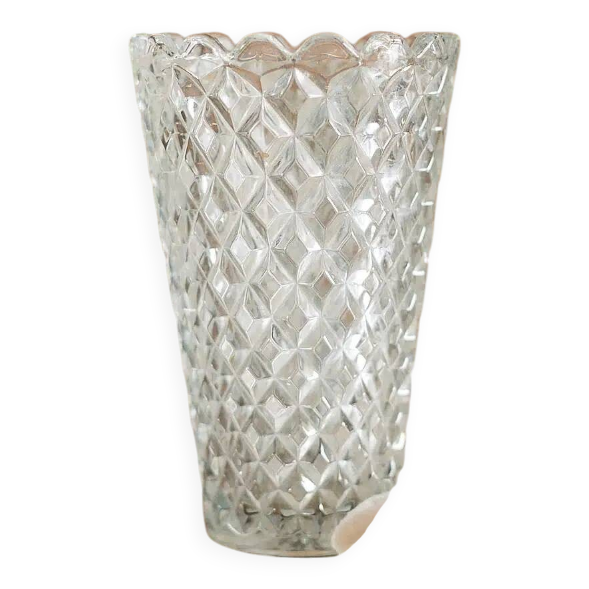 High diamond vase "myosotis"