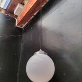 Opaline ball pendant light