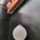 Opaline ball pendant light