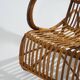 Fauteuil en rotin, années 1950
