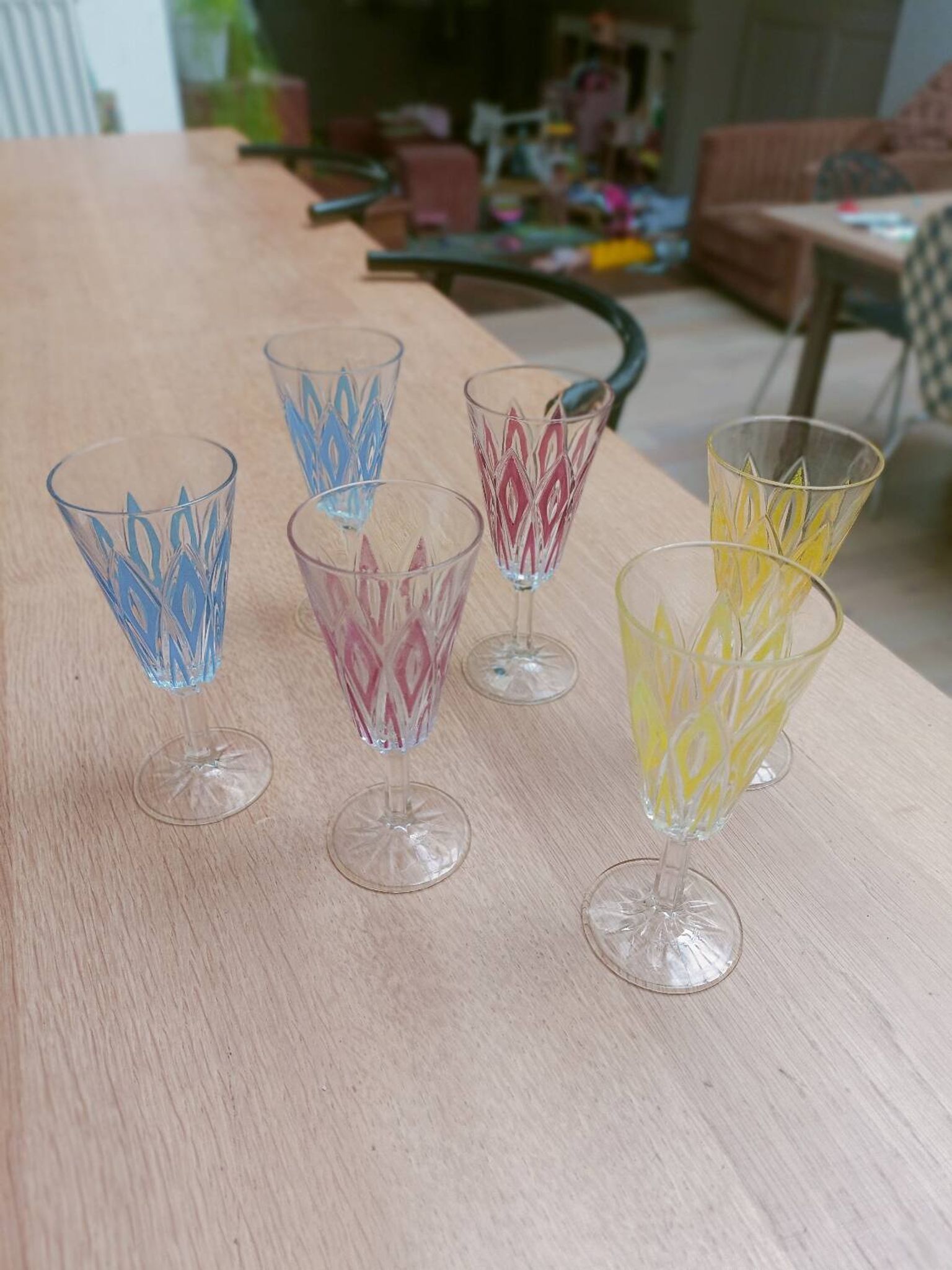 Champagne glasses VMC circa 1960