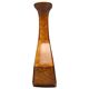 Sculptural ceramic vase by Roberto Rigon for Bertoncello, Italy, 1970s.