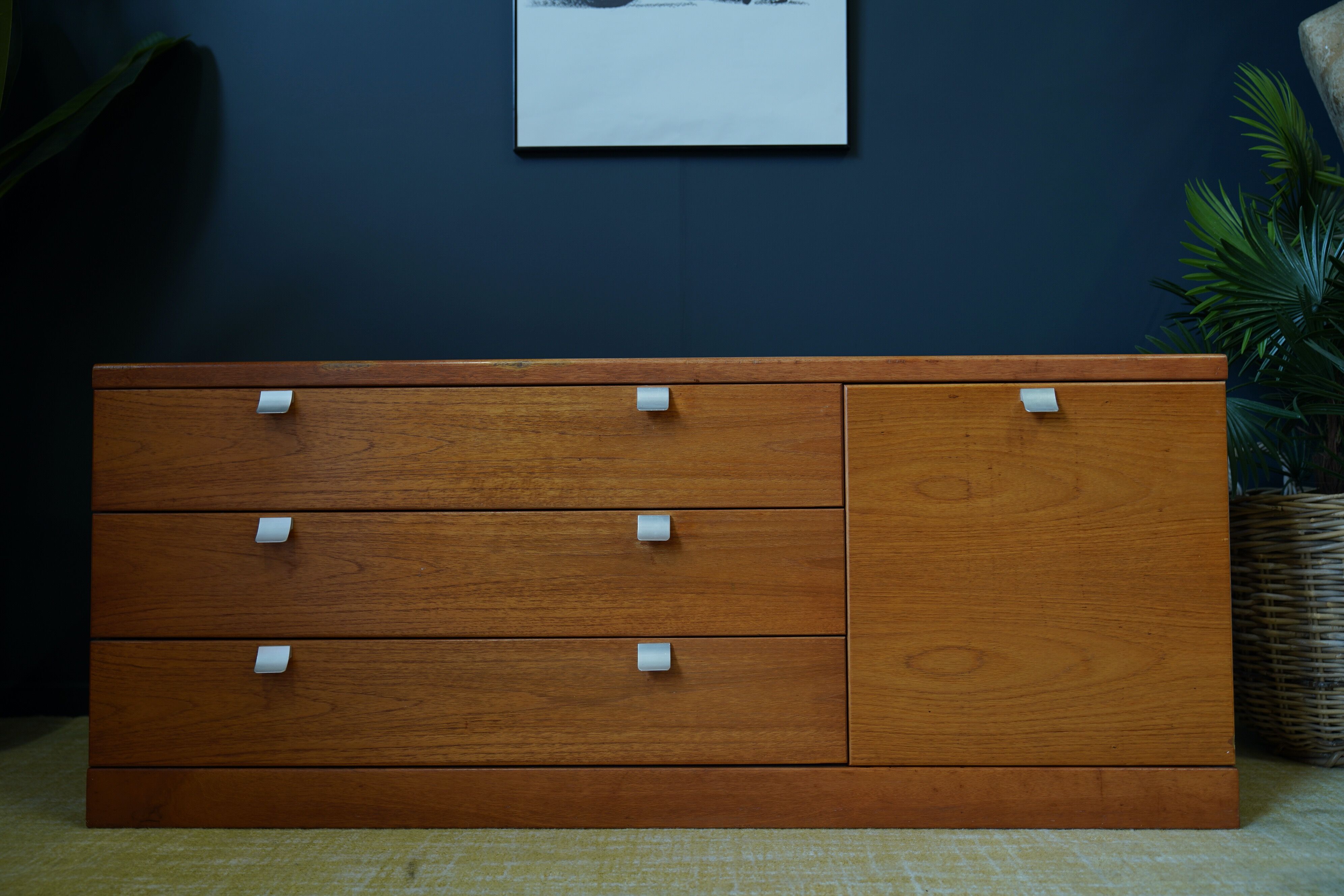 Mid century white & newton teak sideboard winchester range