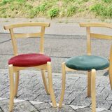 Pair of chairs by jl moller danmark 1960