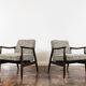 Fauteuils GFM-87 du milieu du siècle par J. Kędziorek, GFM, Pologne, années 1960, lot de 2