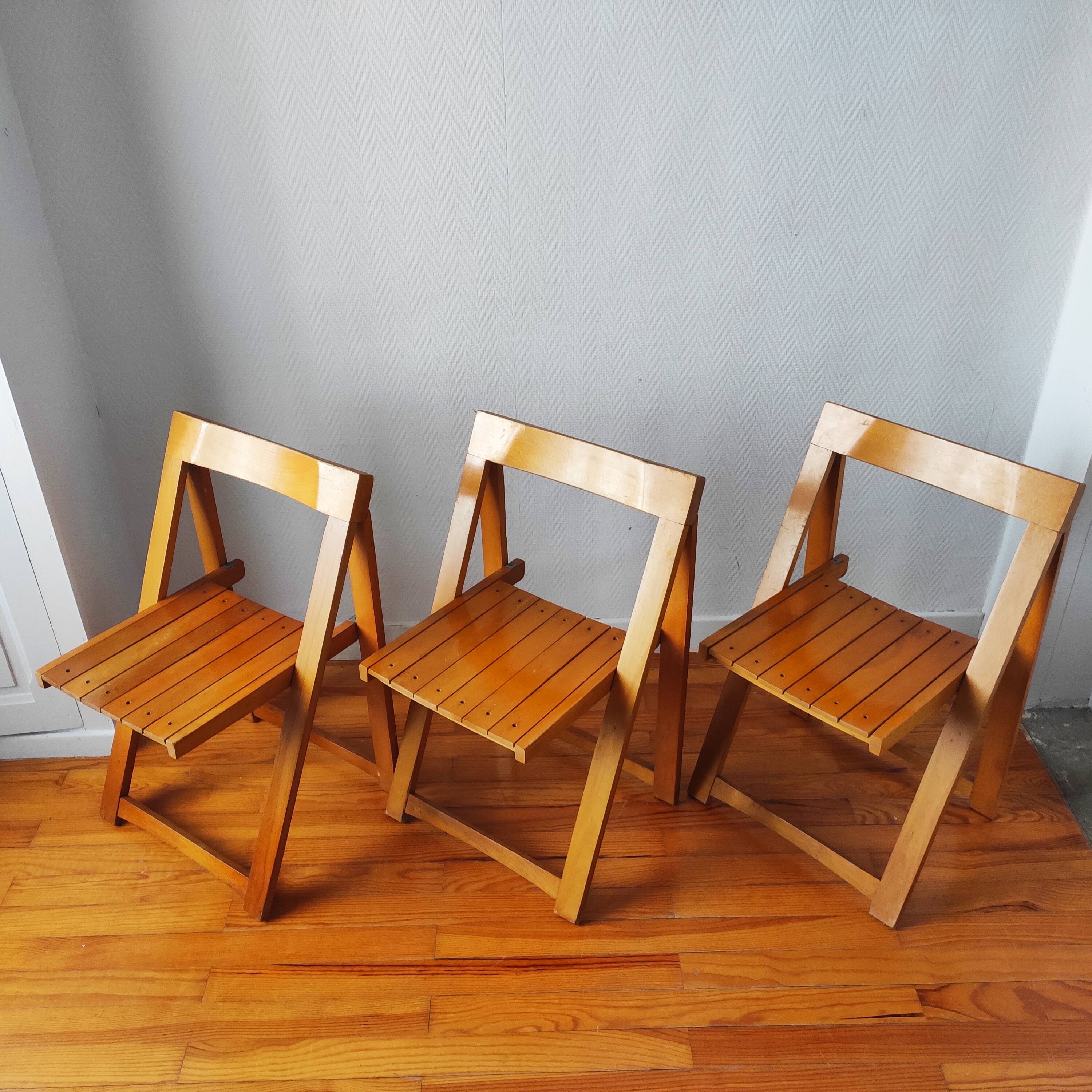 Vintage folding chairs